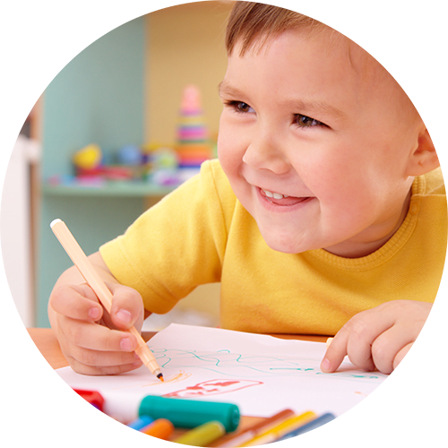Happy-Girl-Writing-Early Learning